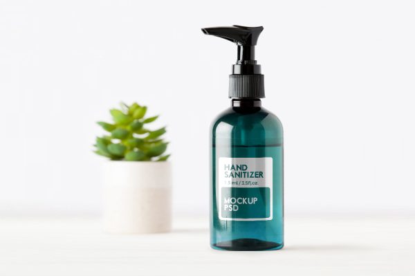 高质量洗手液按压瓶泵瓶样机