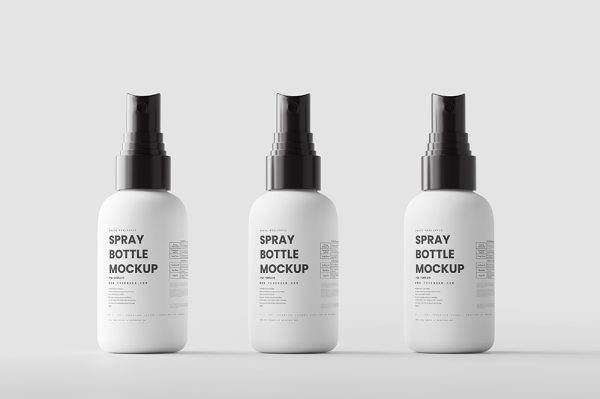 高质感化妆品日用品喷瓶样机10组