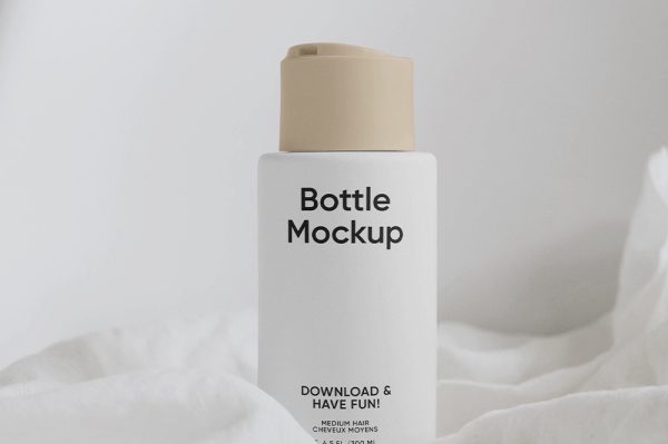 高质感盖开瓶护肤品包装样机