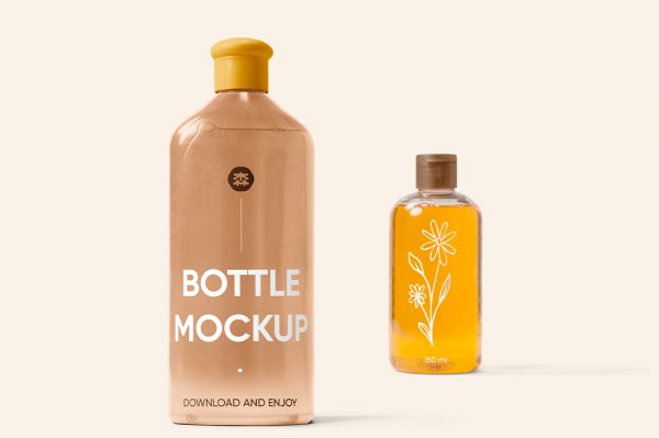 高质感精油沐浴露洗发水样机