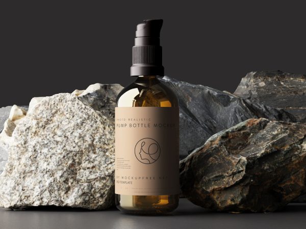 高质感精油瓶精油瓶样机5套