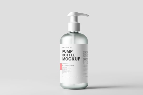 高质感磨砂泵瓶按压瓶洗手液样机5套