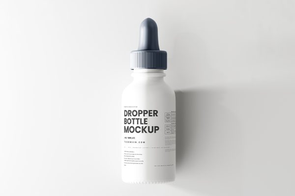 高质量滴管精华瓶样机5组