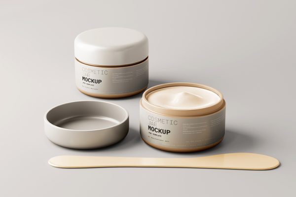 高质量面霜瓶样机5组