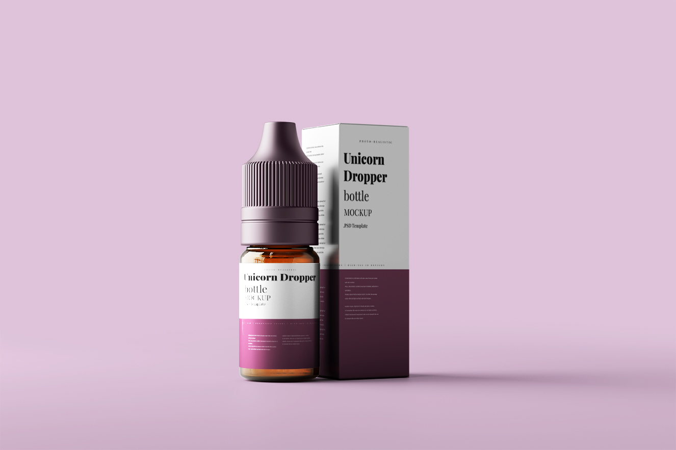 高质感精油精华液滴管瓶样机5组插图