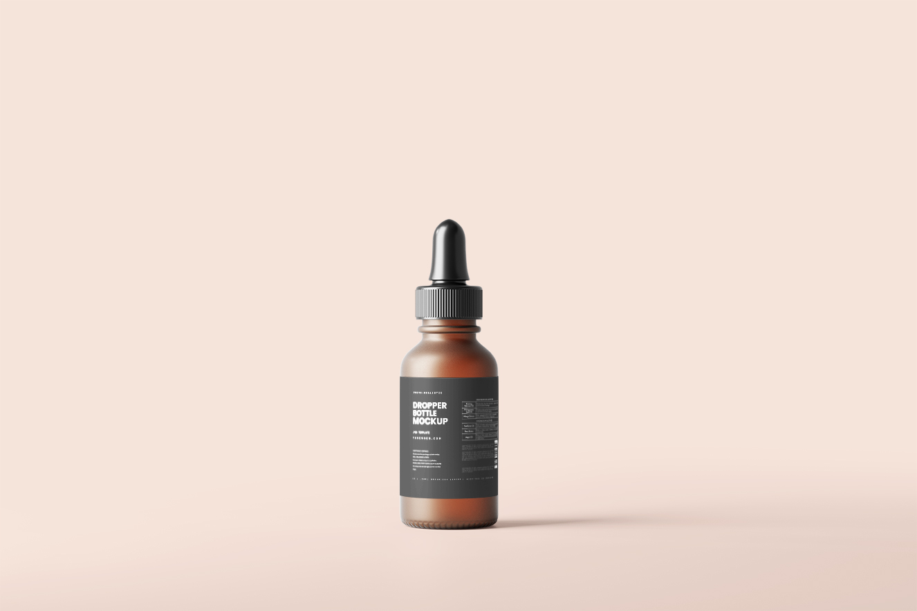 高质感精华瓶滴管瓶样机5组插图