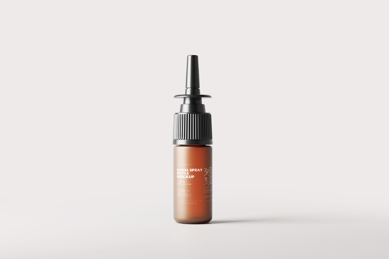 高质量鼻腔喷雾瓶样机5组插图