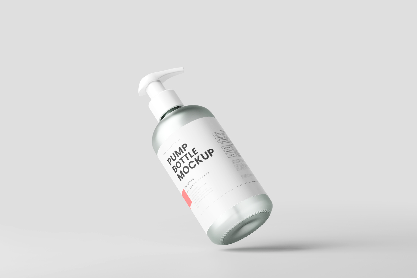 高质感磨砂泵瓶按压瓶洗手液样机5套插图1