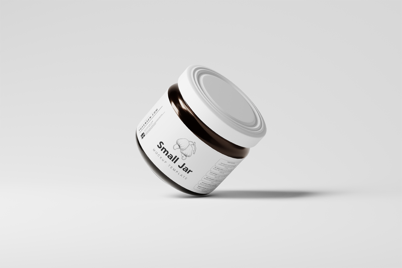 高质感食品玻璃罐样机10组插图1