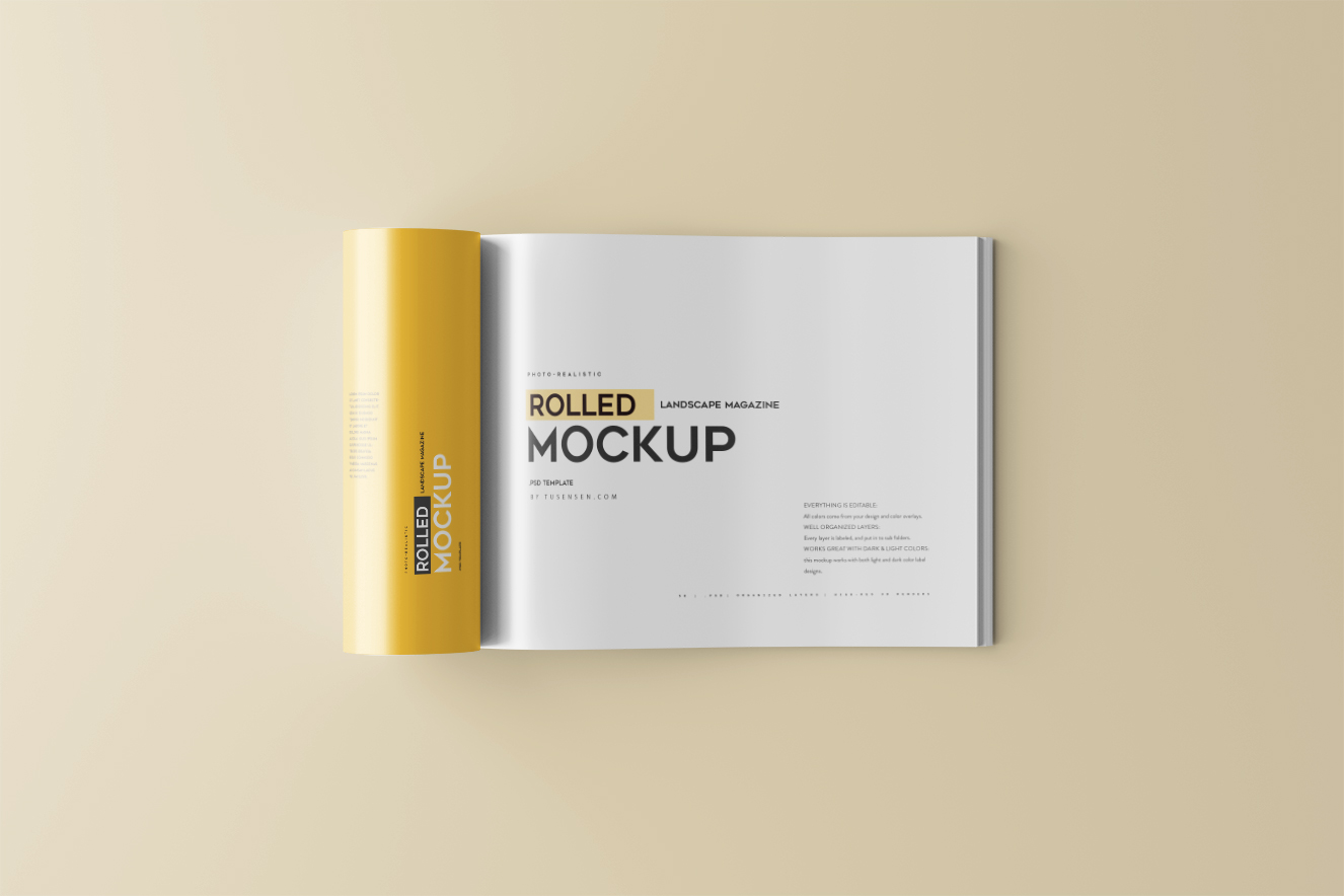 高质感杂志画册样机5组插图2