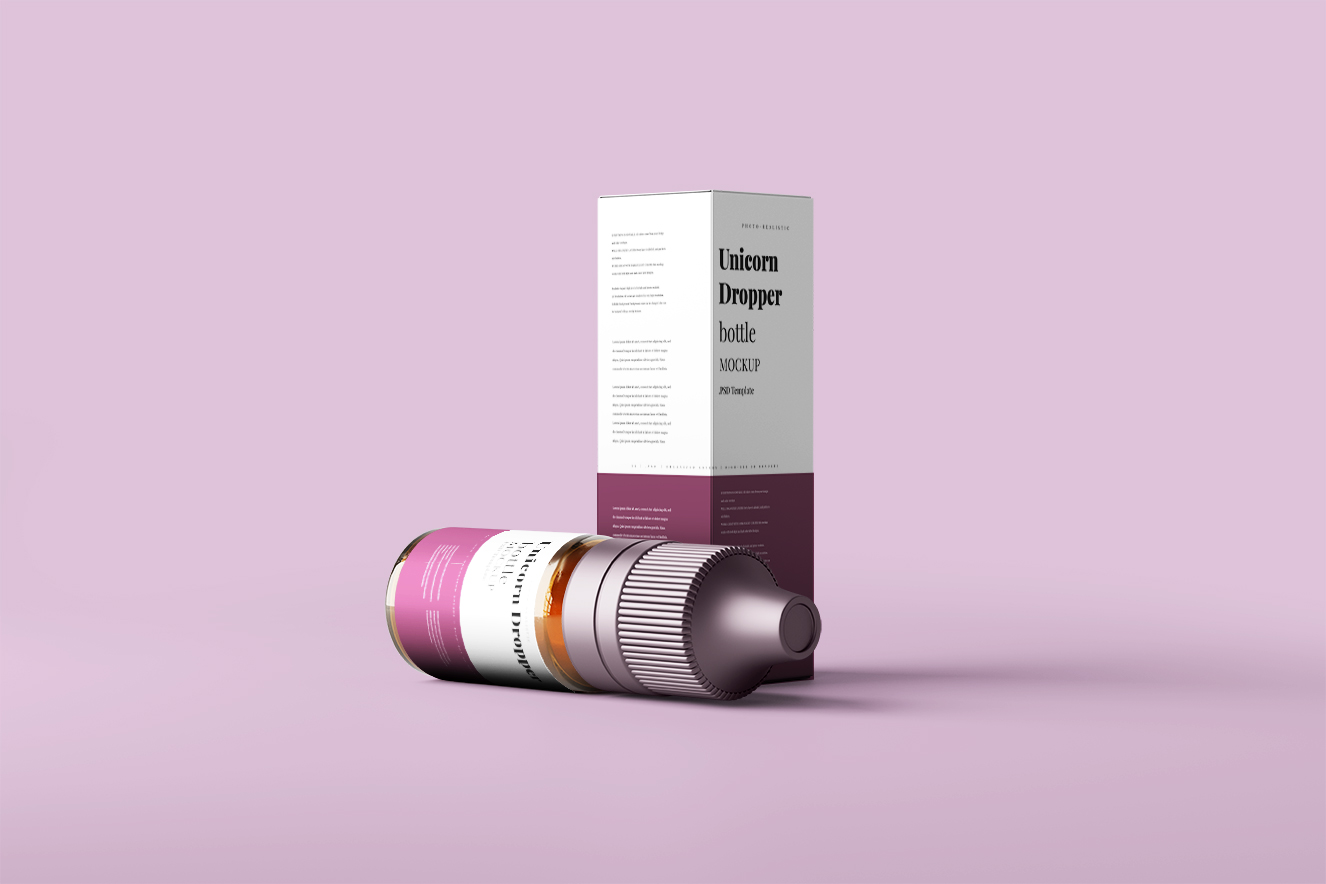 高质感精油精华液滴管瓶样机5组插图3