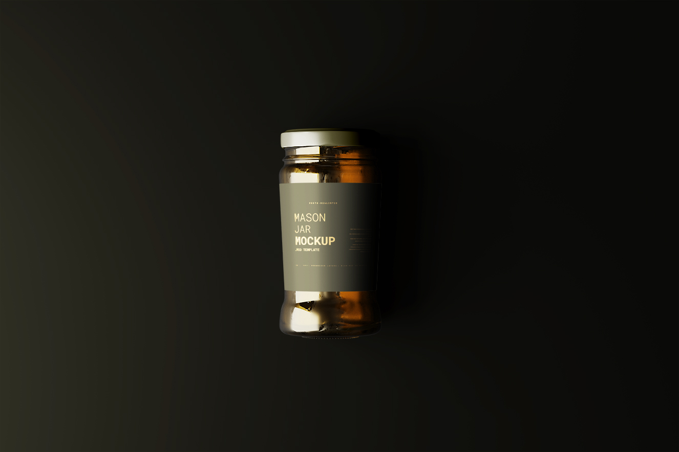 高质感食品玻璃罐样机5组插图4