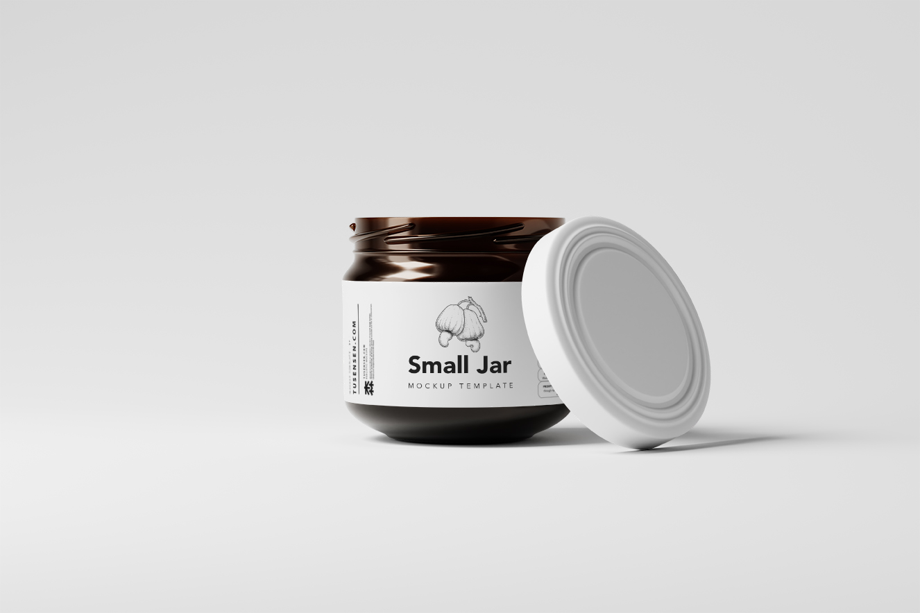 高质感食品玻璃罐样机10组插图4