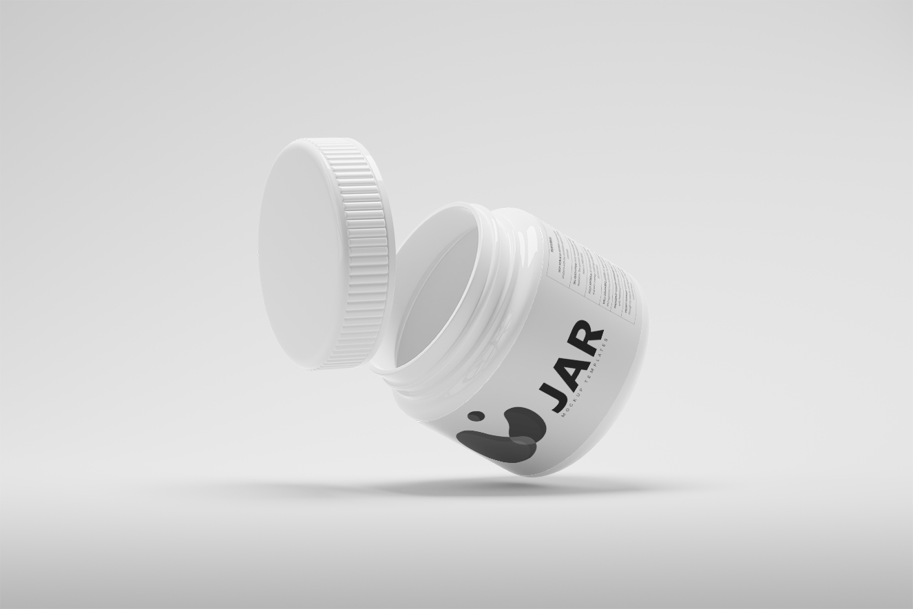高质感面霜药品保健品罐样机8组插图4