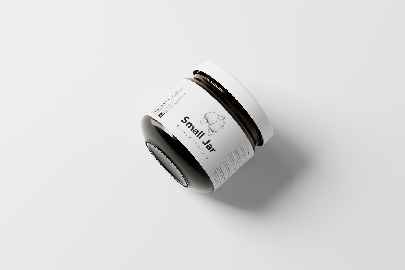 高质感食品玻璃罐样机10组插图5