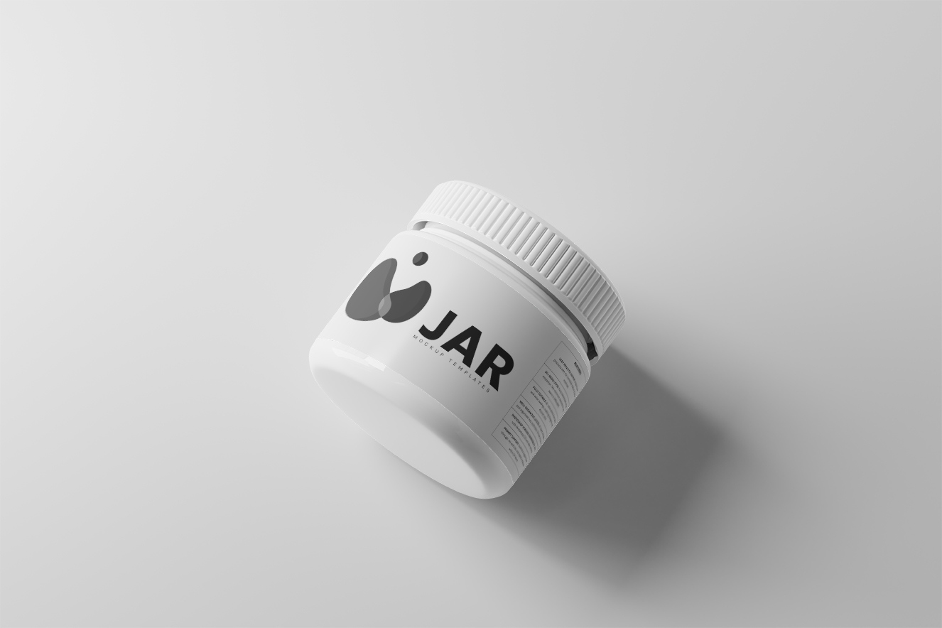 高质感面霜药品保健品罐样机8组插图5