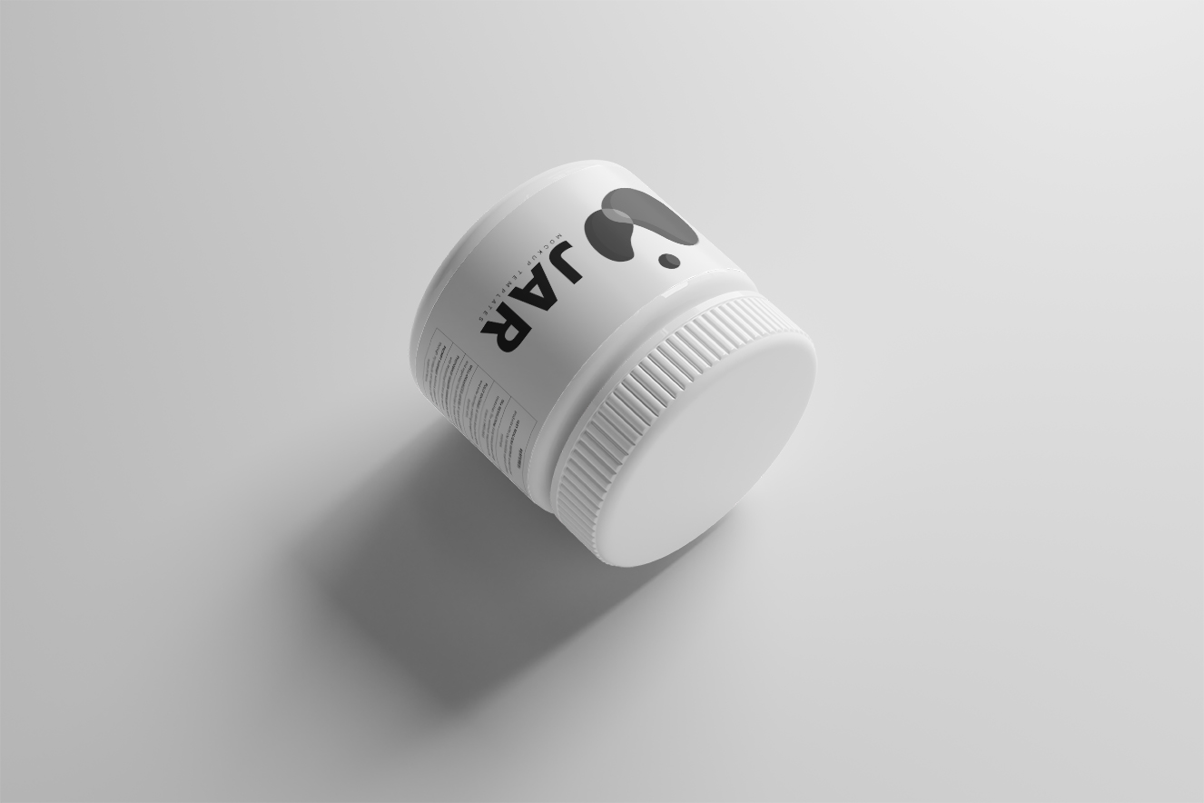 高质感面霜药品保健品罐样机8组插图6