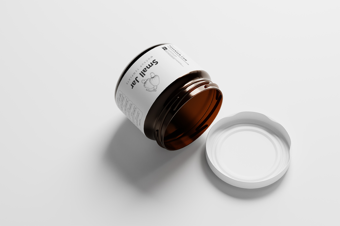 高质感食品玻璃罐样机10组插图7