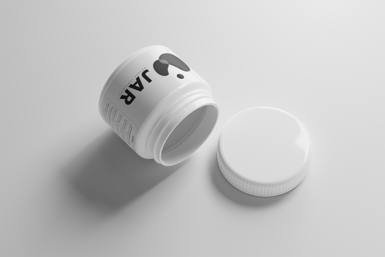 高质感面霜药品保健品罐样机8组插图7