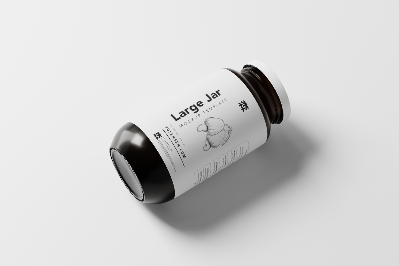 高质感食品玻璃罐样机10组插图7