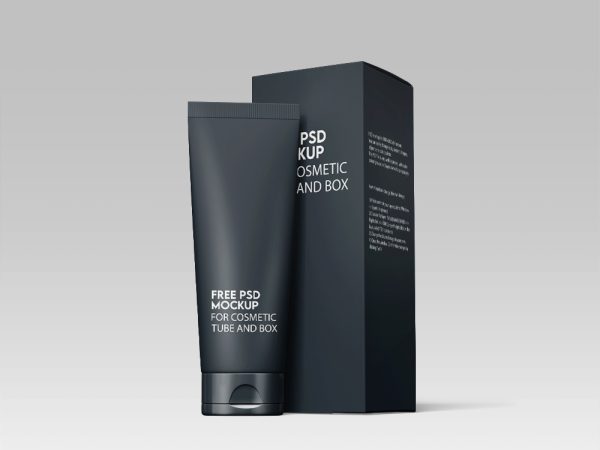 高质感洗面奶套装包装样机3组