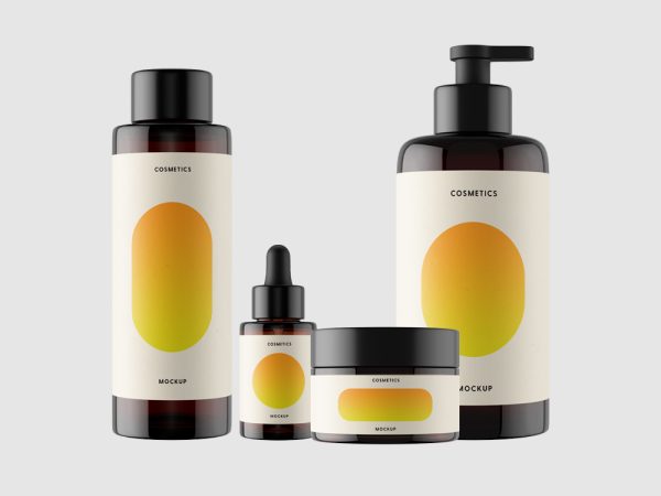 高质感日用护肤品套装样机4组