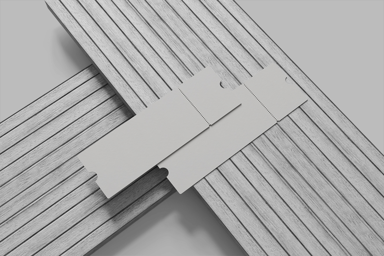 门票票证样机5组插图