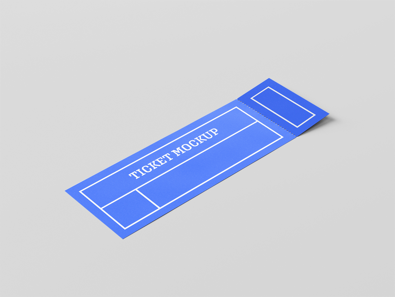 门票票证样机4组插图