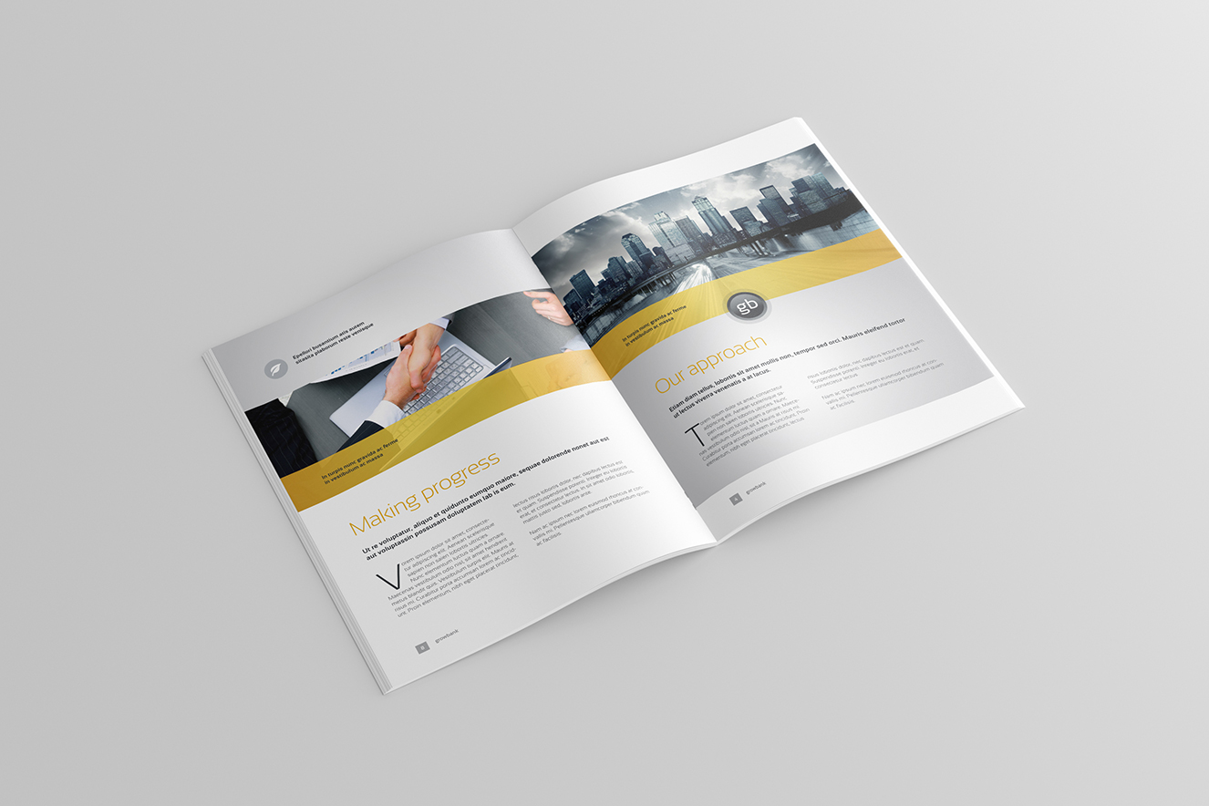 杂志画册样机3组插图