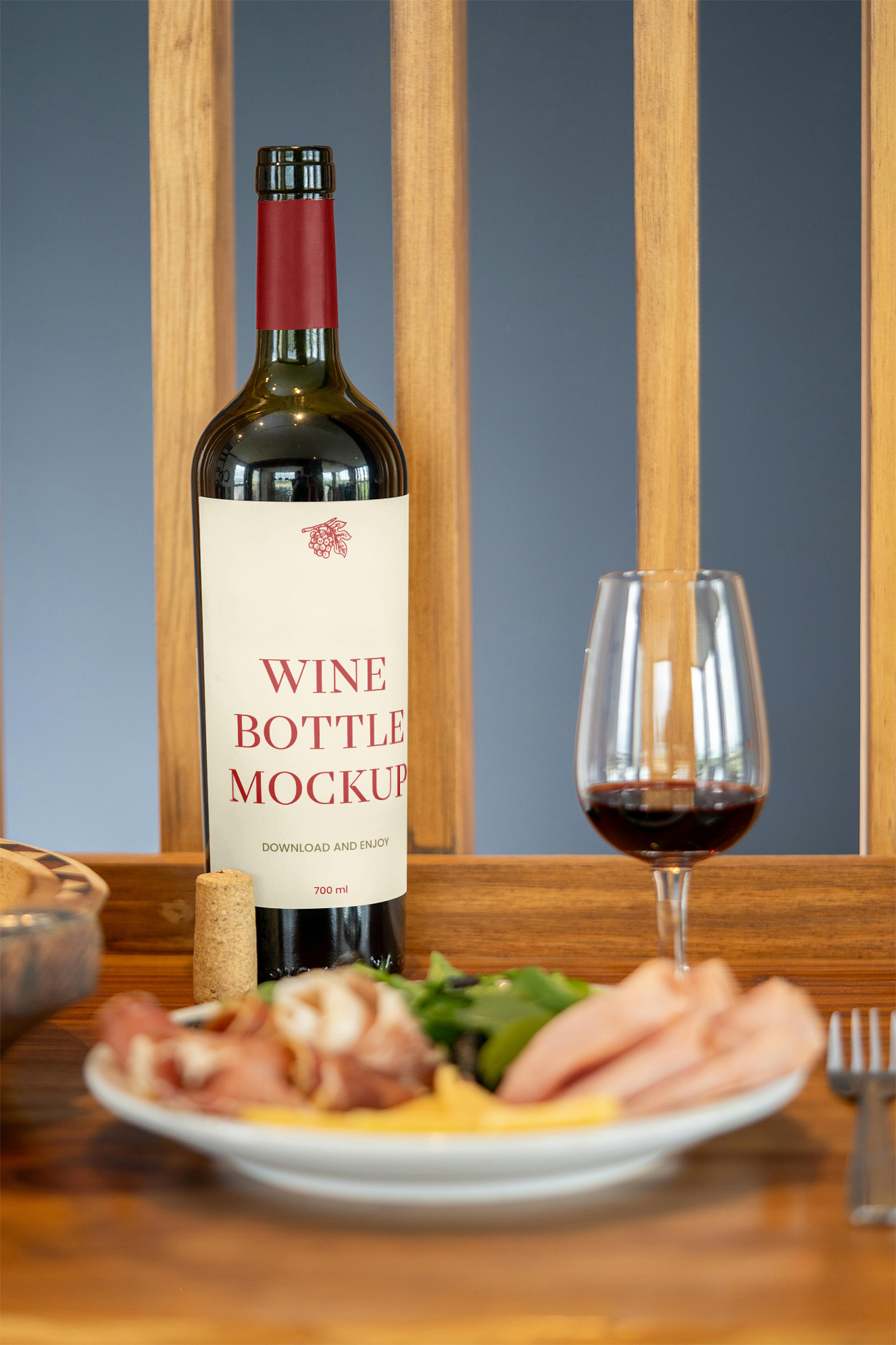 葡萄酒红酒样机插图