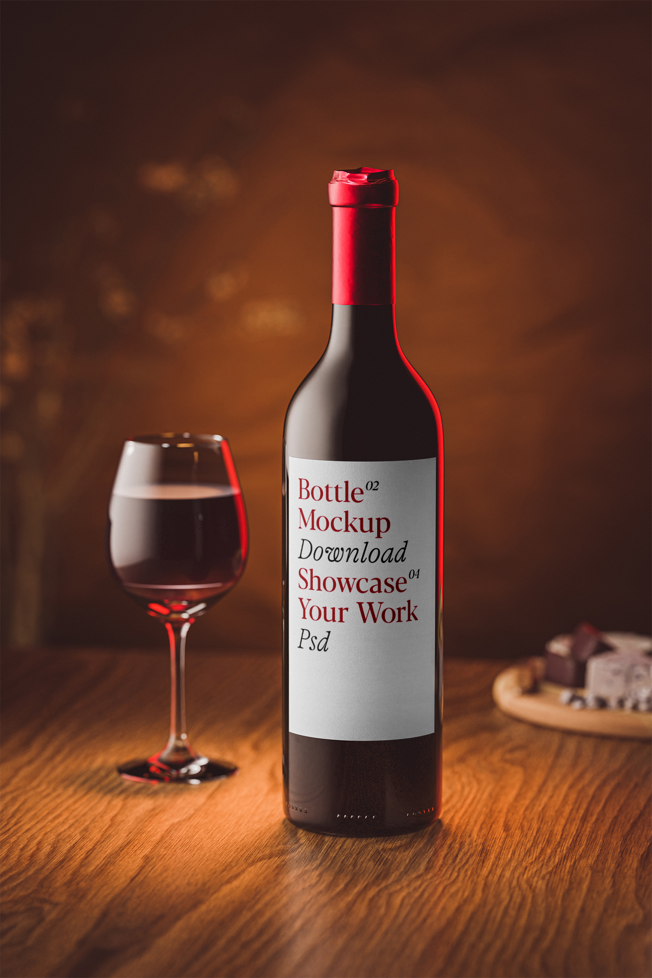 葡萄酒红酒样机插图