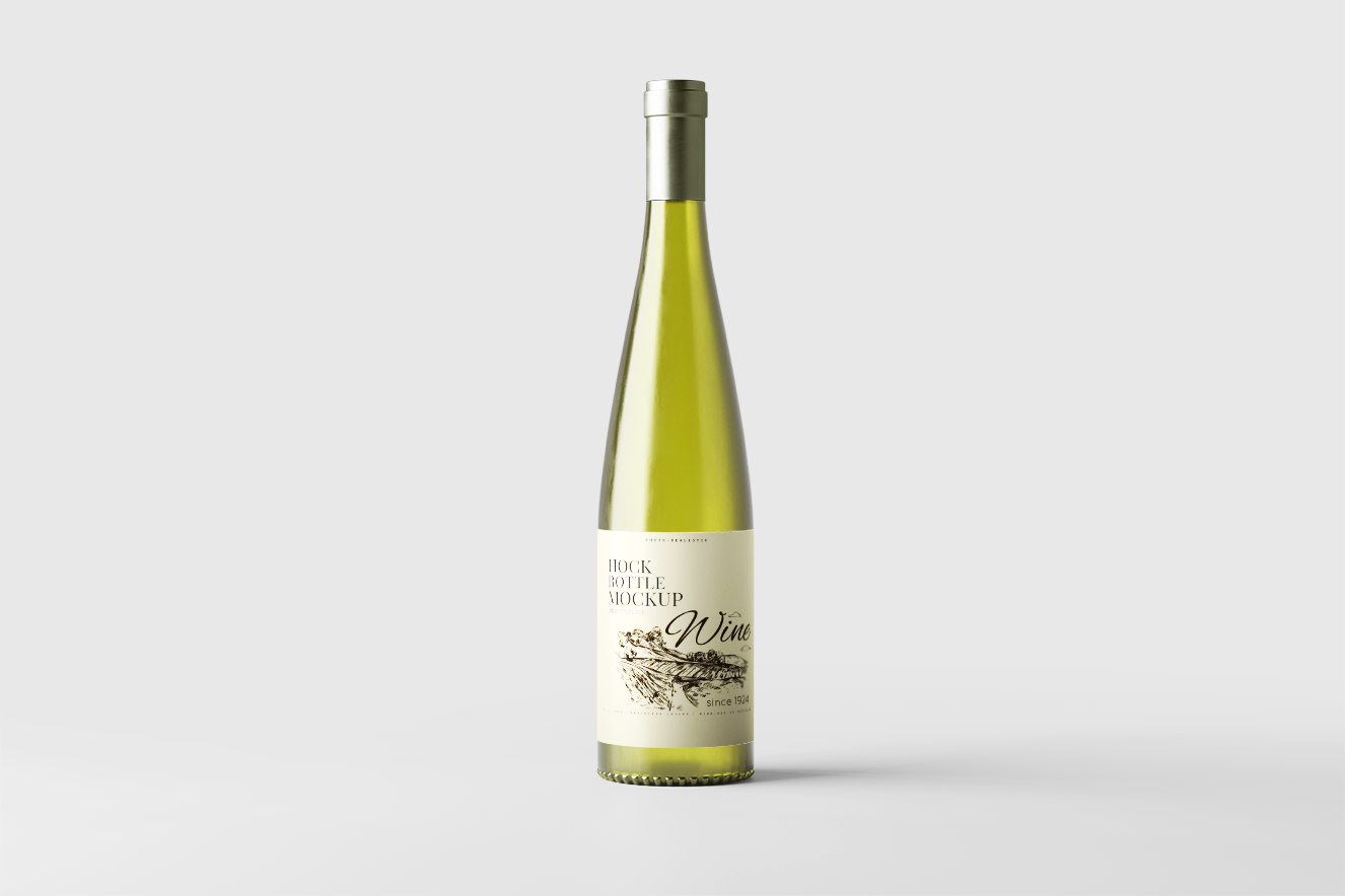 高质感白葡萄酒样机5组插图