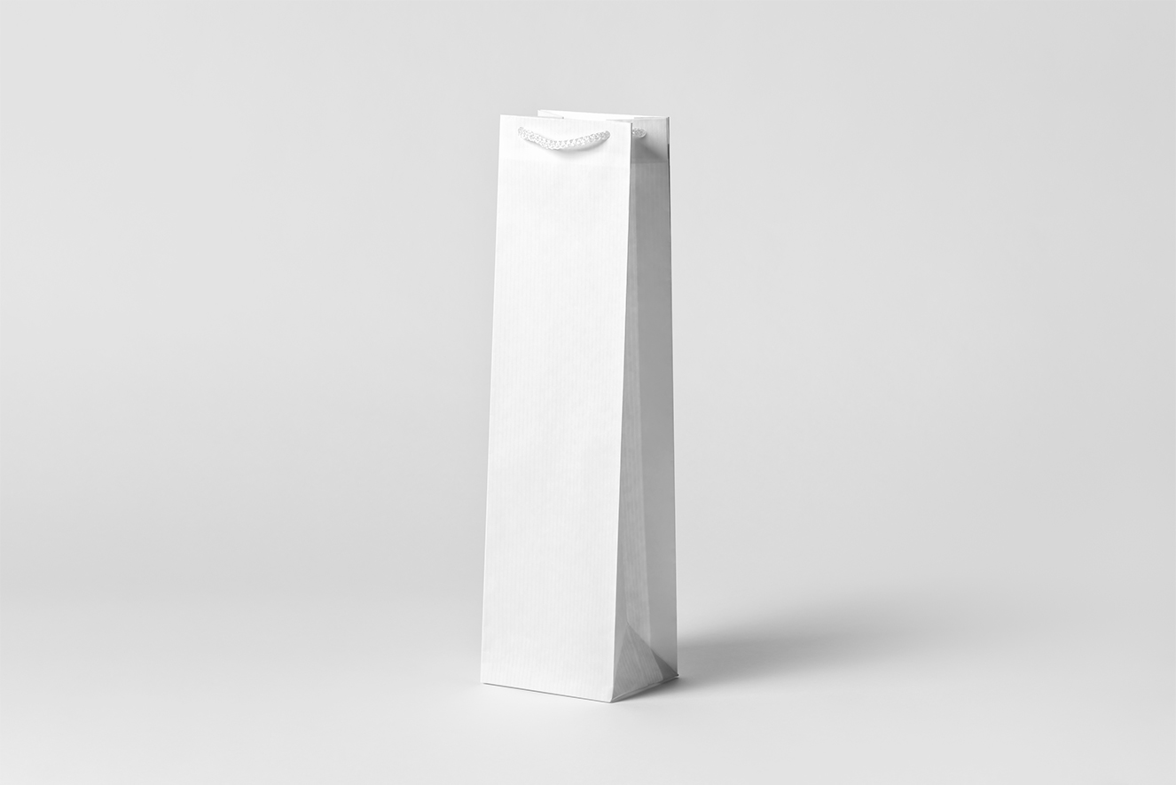 带袋子的葡萄酒红酒样机8组插图