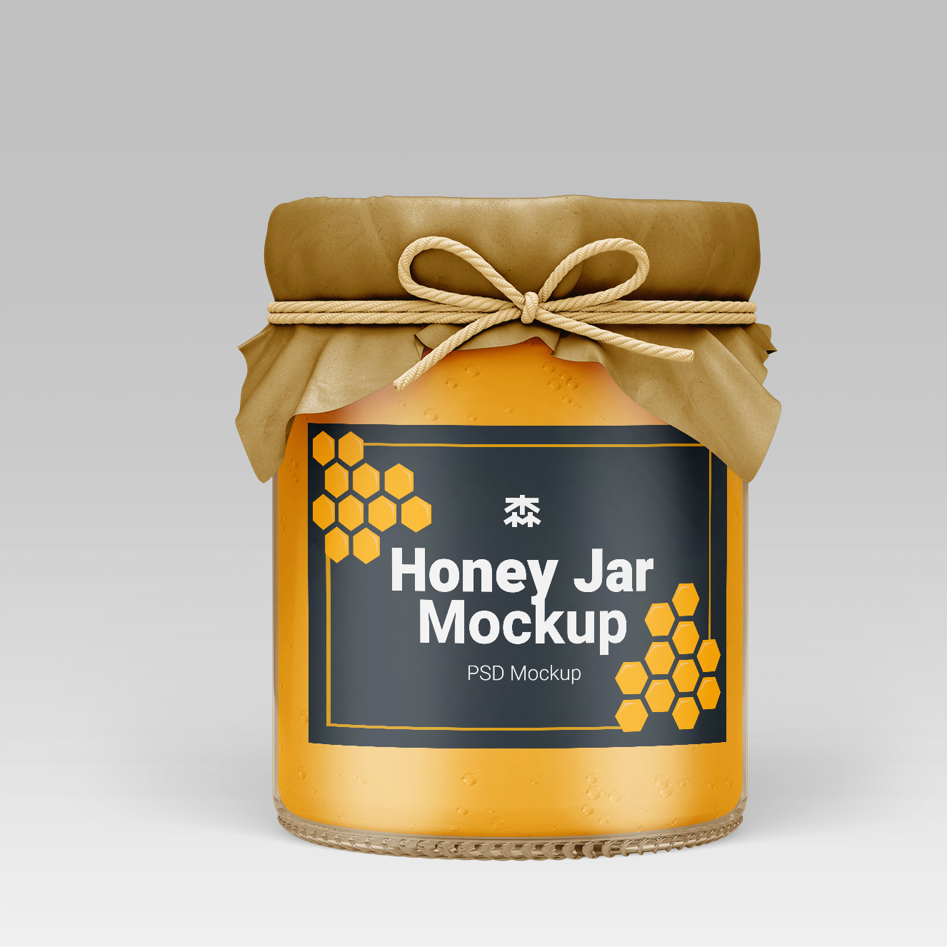 蜂蜜玻璃罐样机3组插图