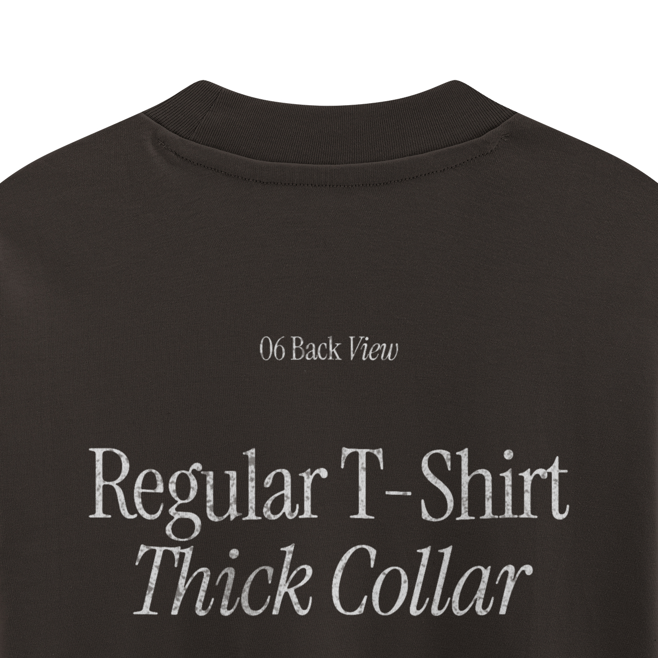 高质感T恤样机插图