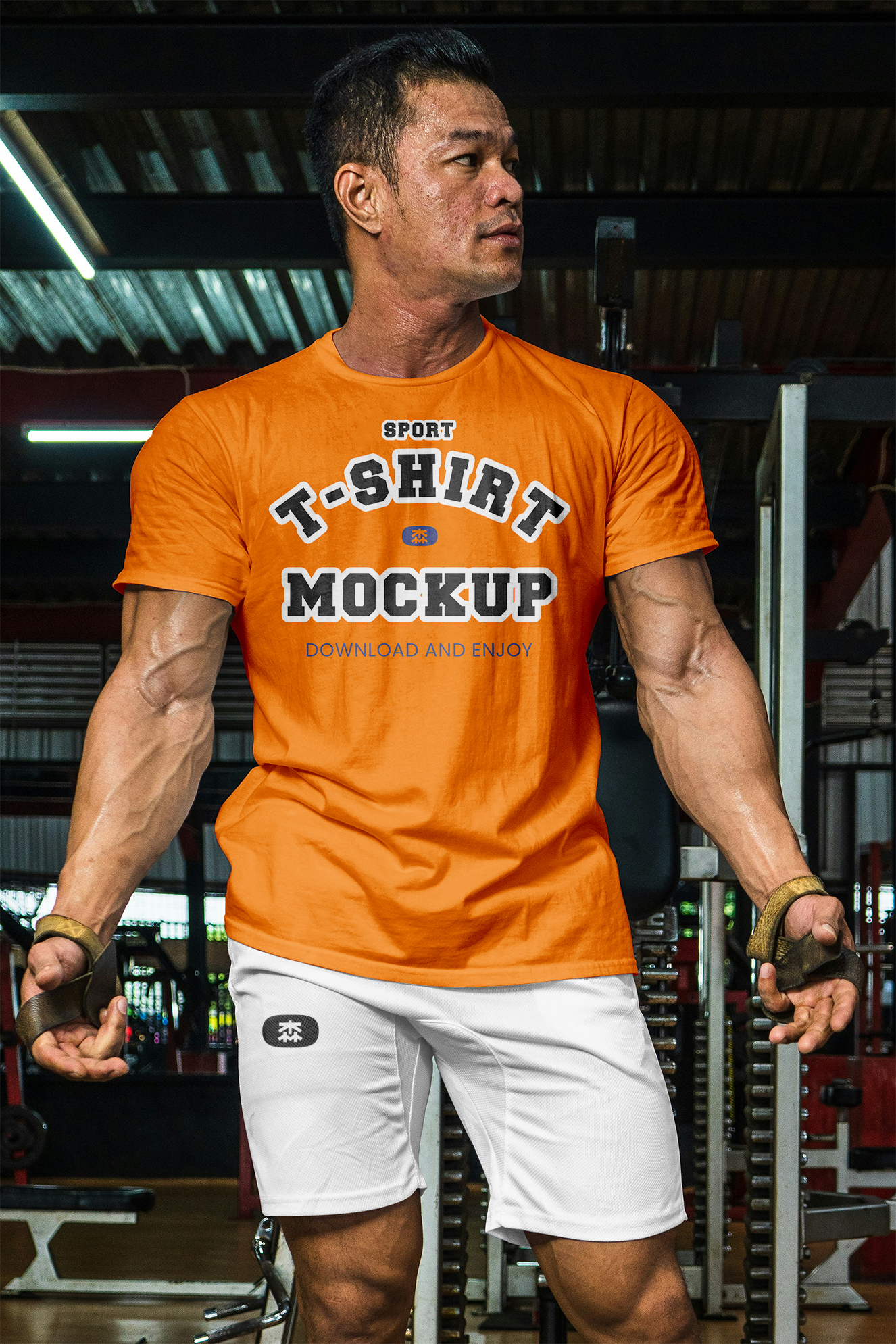 高质感T恤样机插图