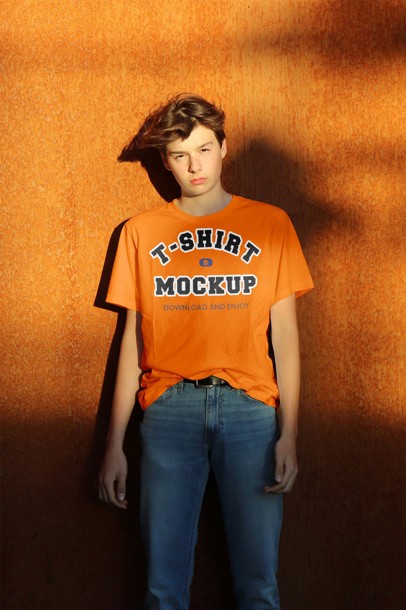 高质感T恤样机插图