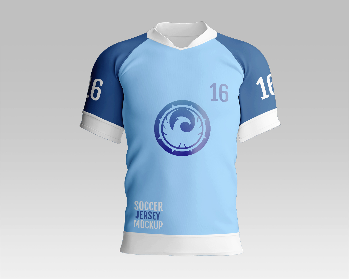 高质感运动T恤样机3组插图