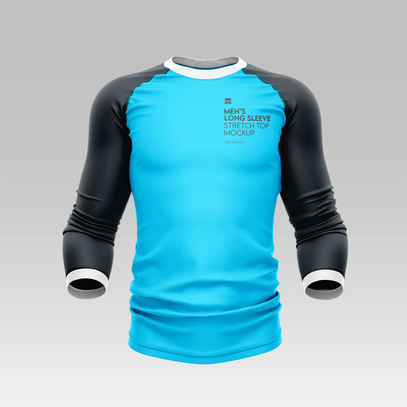 高质感长袖运动服样机3组插图