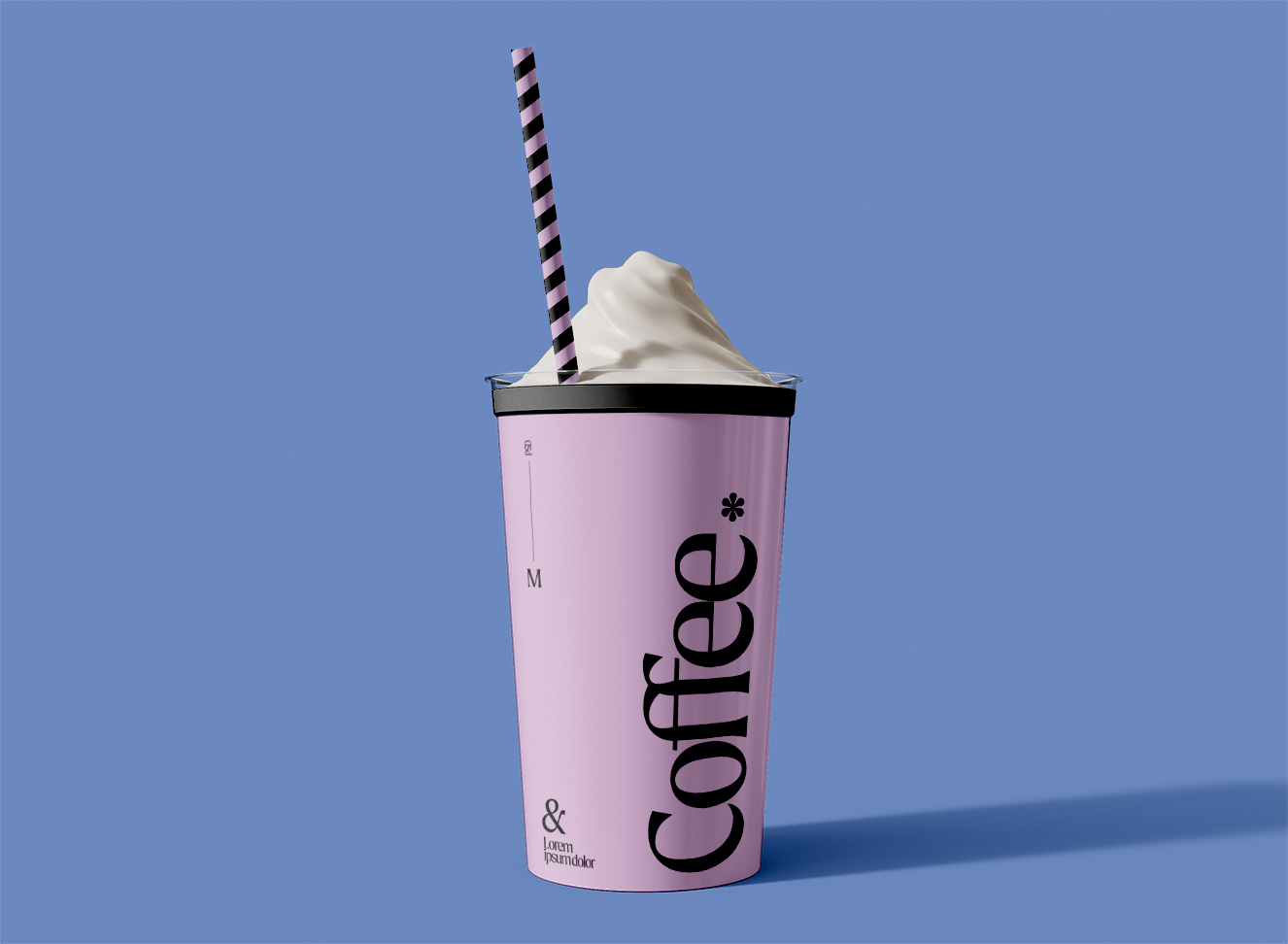 高质感咖啡杯奶茶杯样机插图