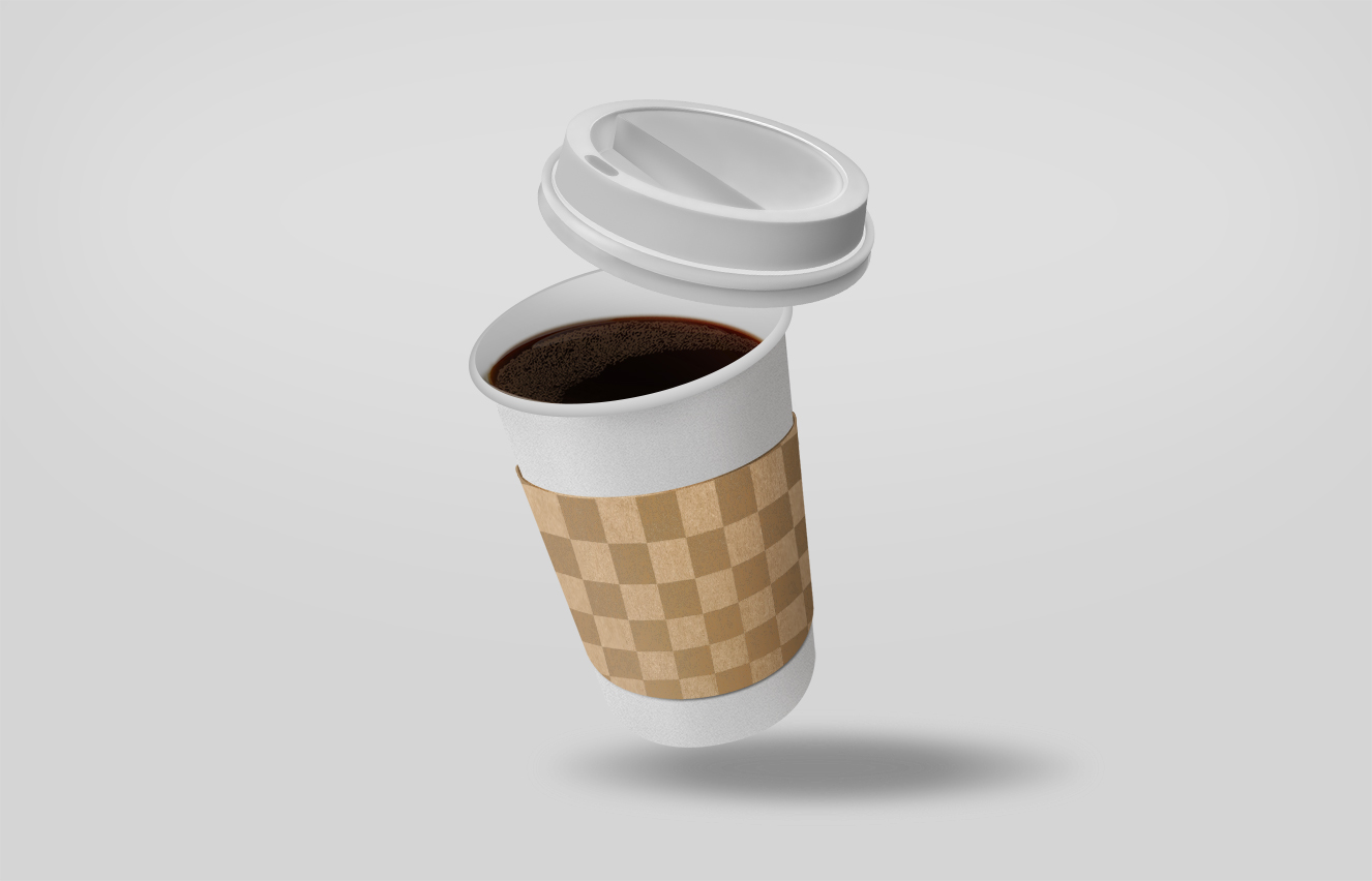 咖啡杯样机插图