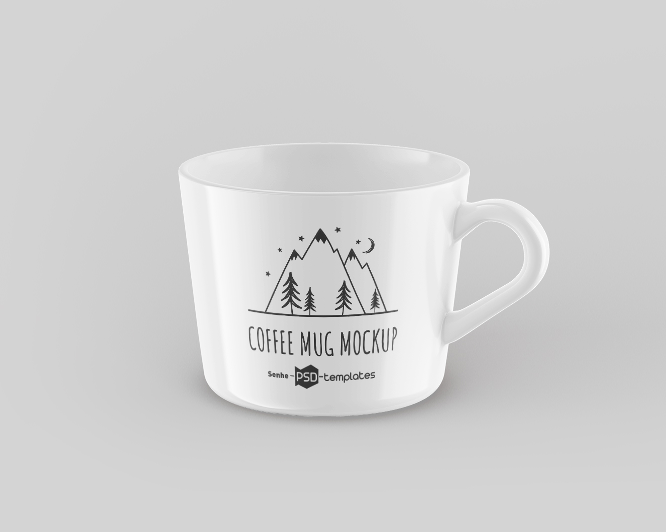 高质感咖啡杯马克杯样机3组插图