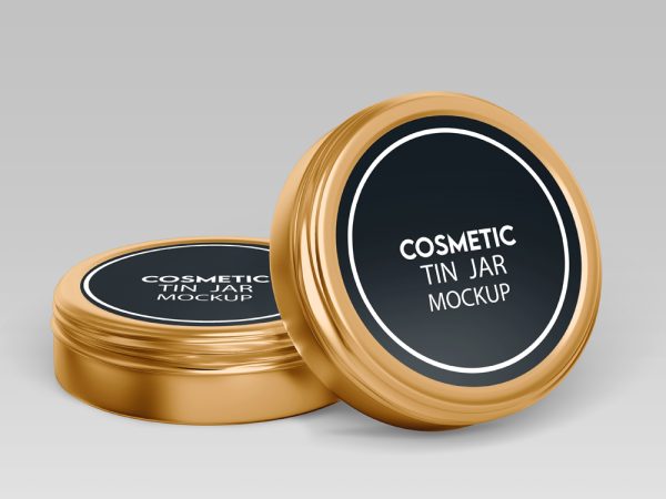 面霜面膏发泥盒锡罐样机3组