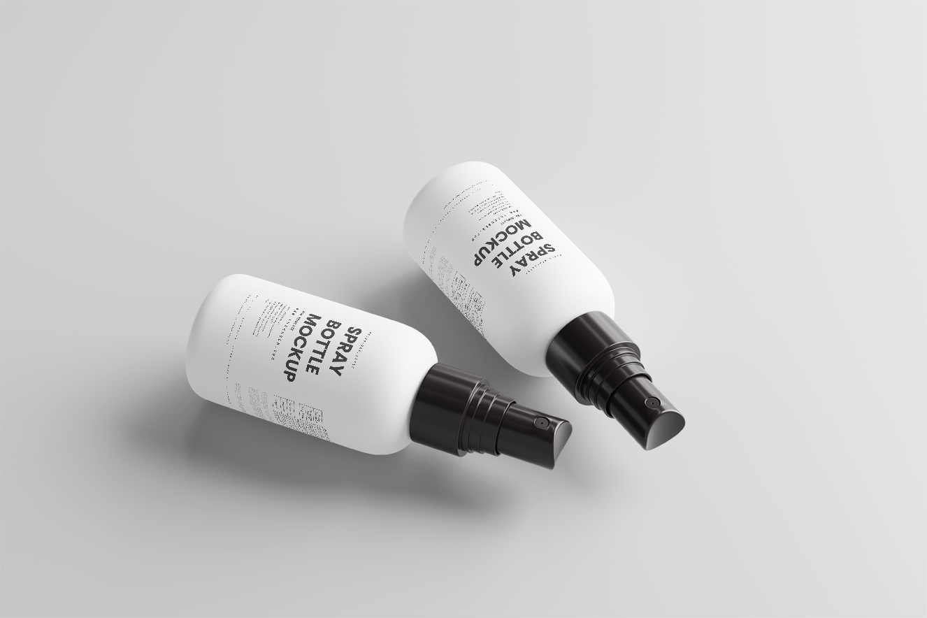 高质感化妆品日用品喷瓶样机10组插图