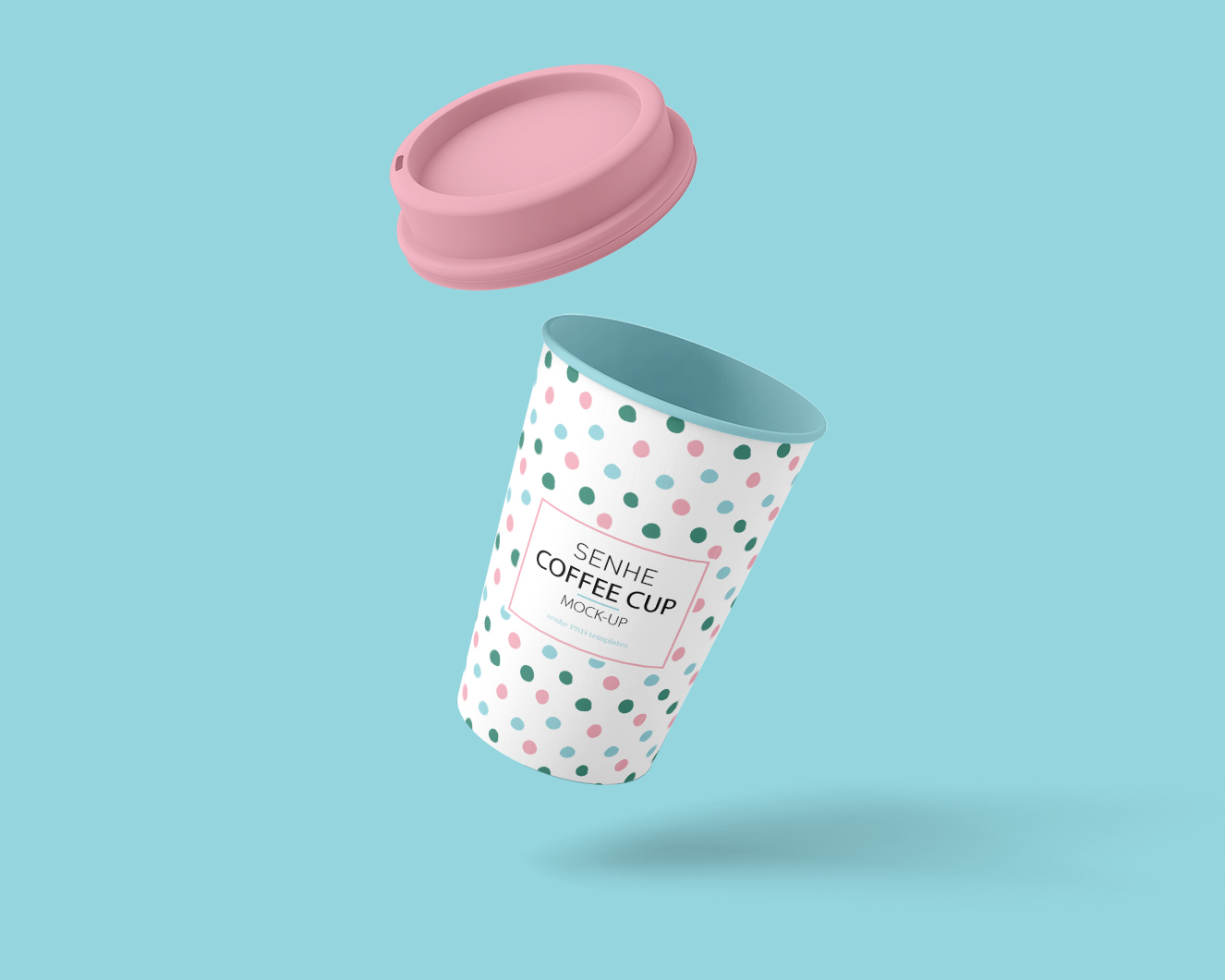 高质感咖啡奶茶饮品杯样机3组插图1