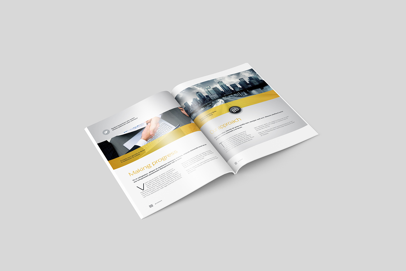 杂志画册样机4组插图1