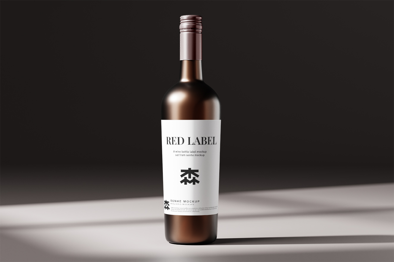 高质感葡萄酒红酒样机11组插图1