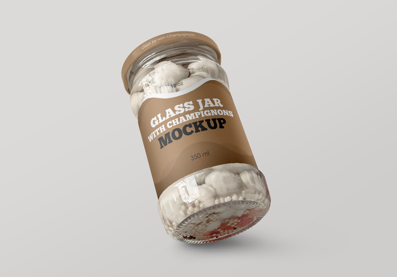 高质感食品玻璃罐样机3组插图1