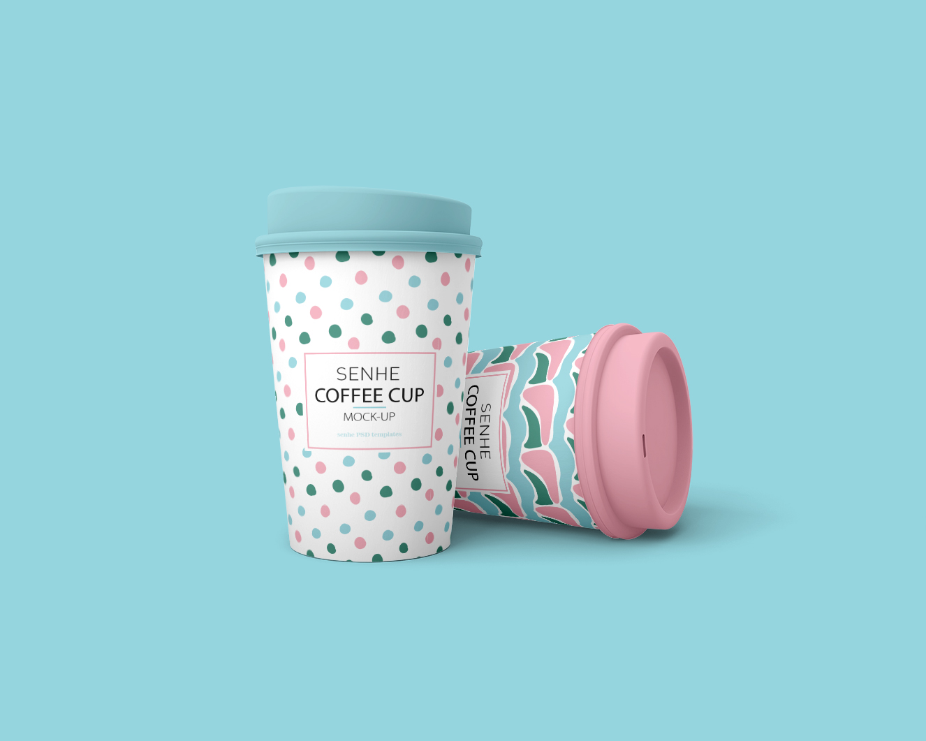 高质感咖啡奶茶饮品杯样机3组插图2