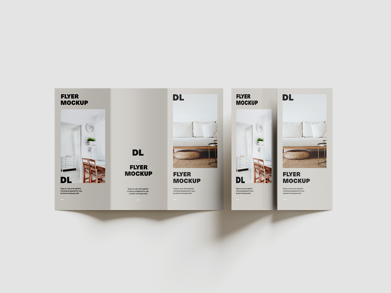 高质感实用的三折页样机5组插图2